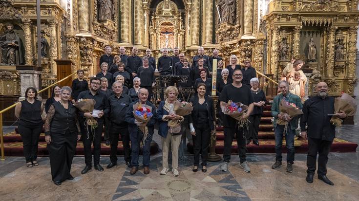 Azpeitiko konpositoreei aitortza eginez ospatu du Julian Barrenetxea abesbatzak 40. urtemuga