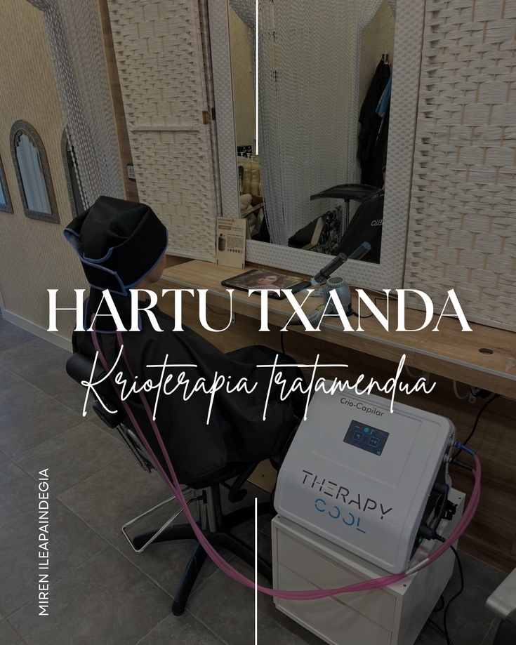 EZAGUTU KRIOTERAPIA KAPILARRA EGITEKO GURE  TRATAMENDU BERRIA.