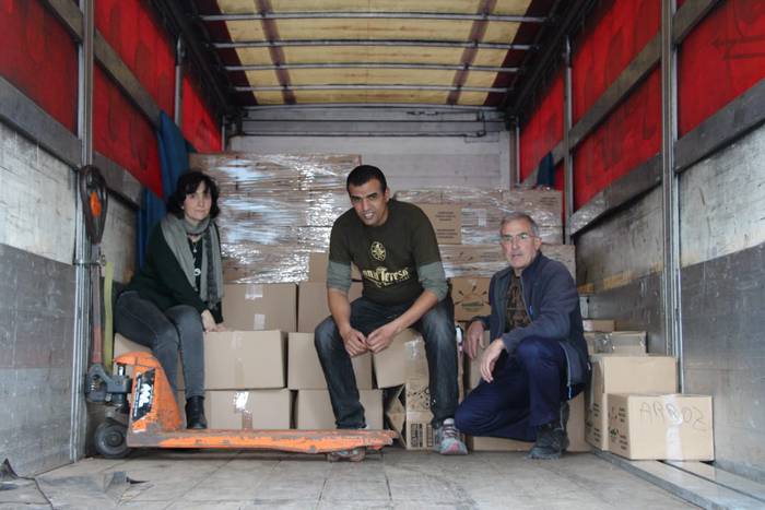 4.600 kilo janari bidaliko dituzte aurten Zestoatik Saharara