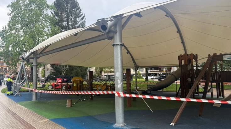 Asteazkenera arte, ez da erabilgarri izango Gaztaneneako parke estalia