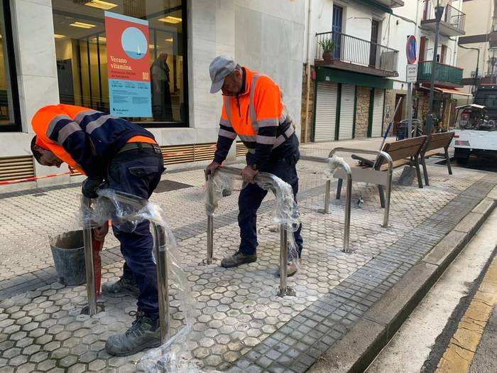 Herrian 1.200 bizikleta aparkatzeko azpiegitura osatu du Orioko Udalak