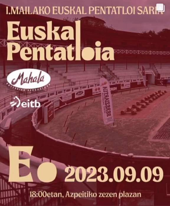 I. Mailako Euskal Pentatloi Sarirako kanporaketa