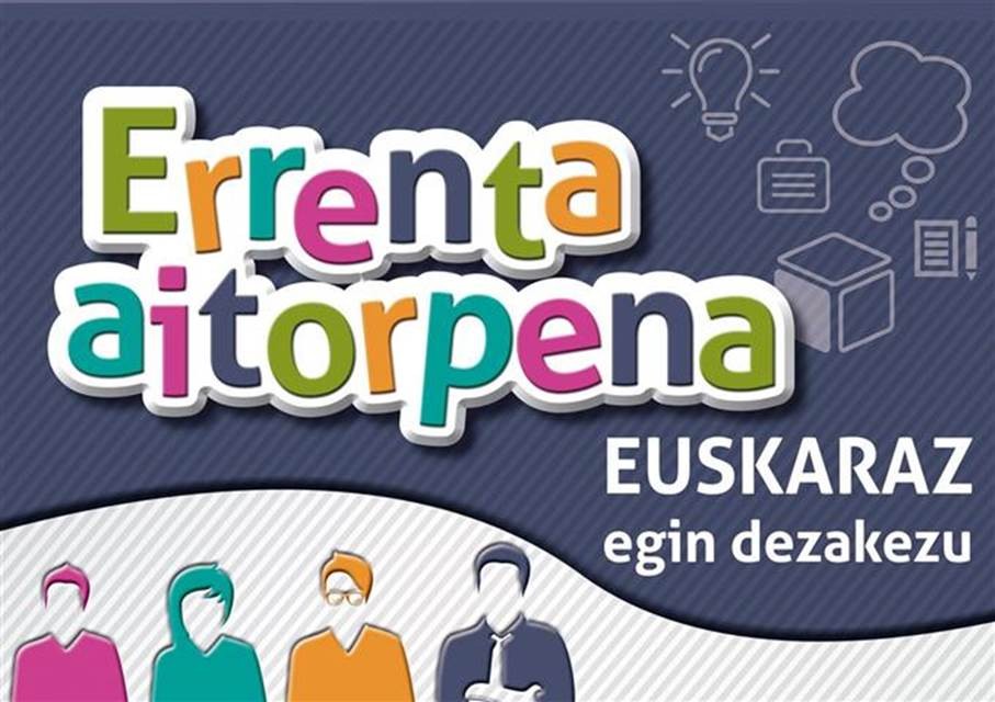 Udalak errenta aitorpena euskaraz egitera animatu ditu zarauztarrak