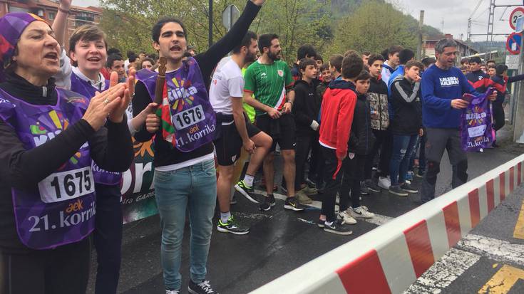 "Kanpotik etorri eta euskarara hurbildu direnak" omenduko dituzte Korrikan