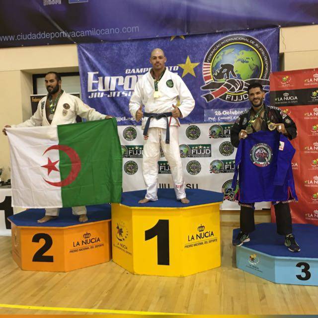 Jonathan Terron Azpeitiko bizilaguna, jiu-jitsuko Europako txapeldun