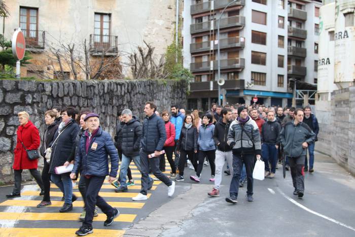 Hasi dituzte greba orokorreko mobilizazioak Urola Kostan