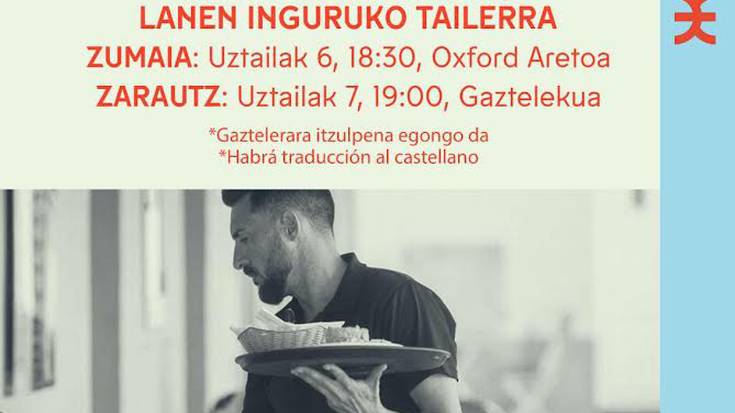 Kontraturik gabeko lanen inguruko tailerra