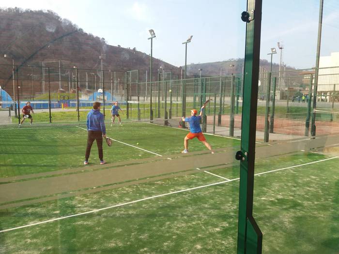 Padel txapelketako 1.mailako finala jokatu zen larunbatean