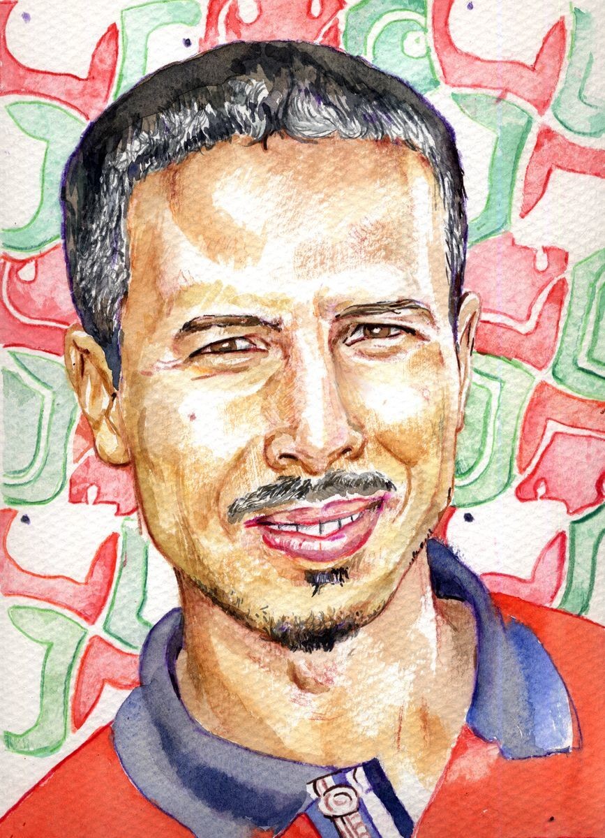 Jamal Gharbaoui: "Marokon artea aberatsentzat izaten da, eta artelan famatuak gustatzen zaizkie"
