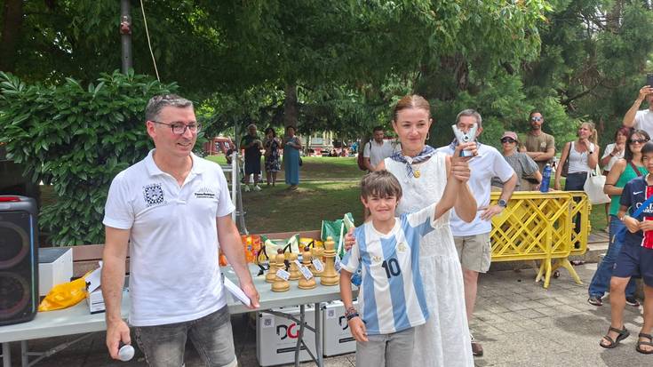 Luken Pascual Santurtziko jaialdian nagusitu da