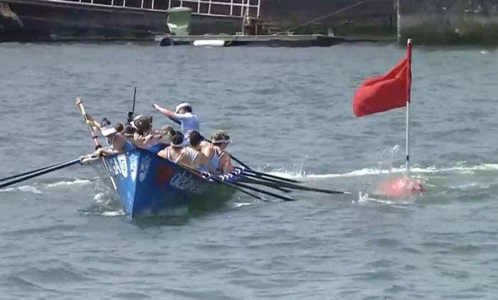 Bigarren egin dute gaur Zarauzko bi traineruek