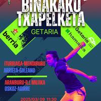 Pilota txapelketa: Binakako Txapelketa Getarian