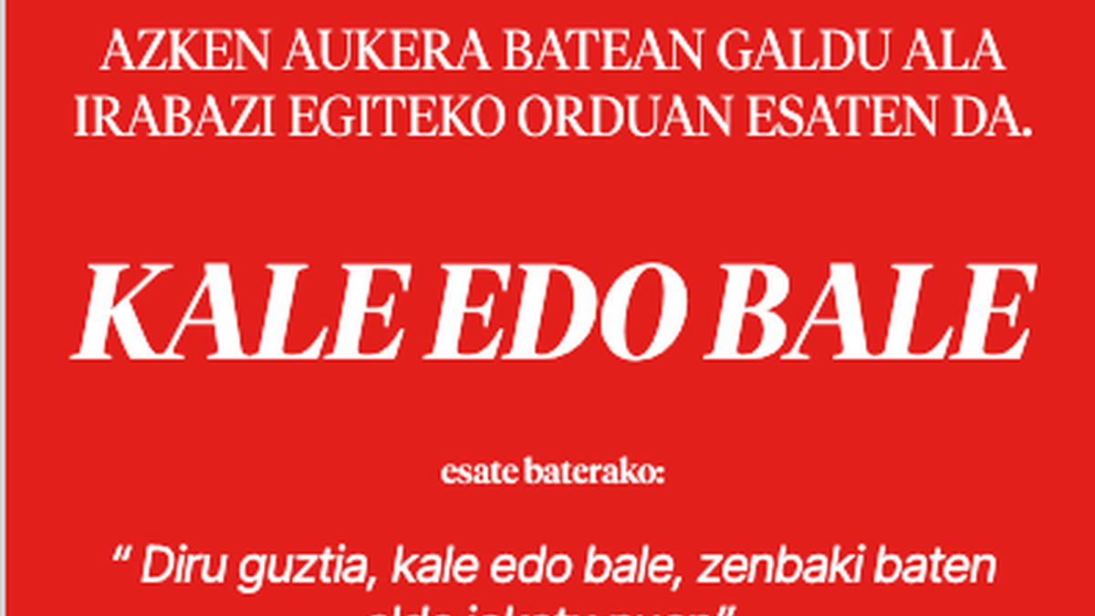Kale edo bale
