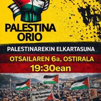 Elkarretaratzea: Palestinaren aldeko elkarretaratzea