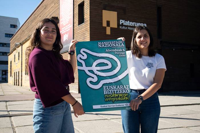 EHEren manifestazio nazionalari buruzko aurkezpena egingo dute astelehenean Orion