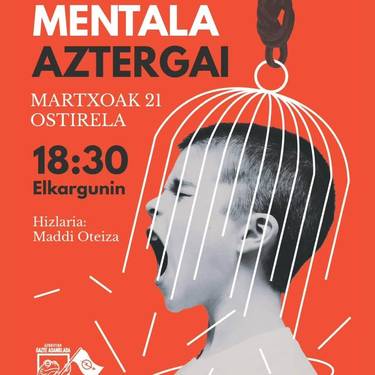 Hitzaldia: 'Buru osasuna aztergai'