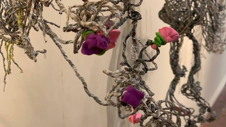 Ikusgai dira Helene Albustoren lanak Torre Luzean