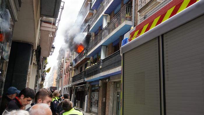 Itzali dute Erdikaleko etxe batean izandako sutea