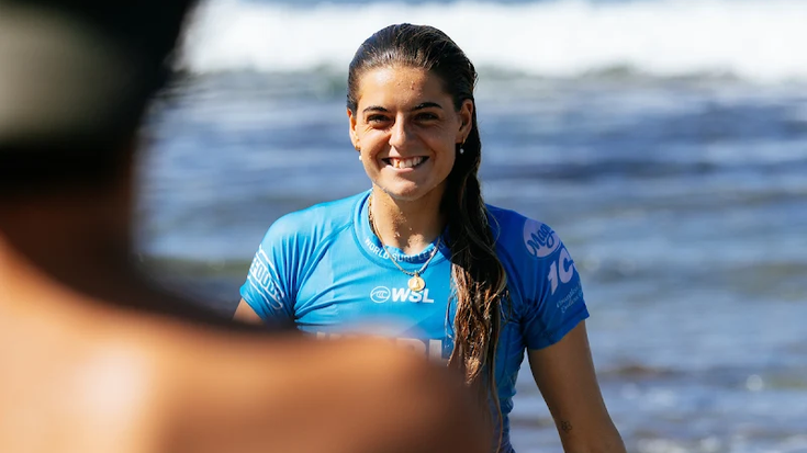 Podiumera igo da Janire Gonzalez-Etxabarri junior mailako Munduko surf txapelketan