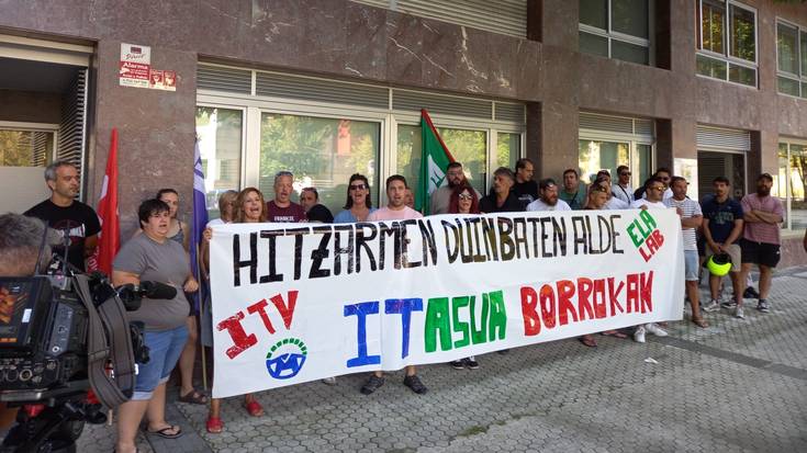 Zarauzko eta Bergarako IATko langileek greba mugagabearekin jarraituko dute