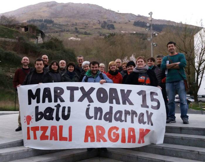 Suziri bidez emango dute argiak itzaltzeko abisua gaur