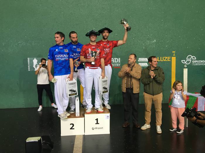 Lopez txapeldun izan da Hondarribiko Grand Slamean