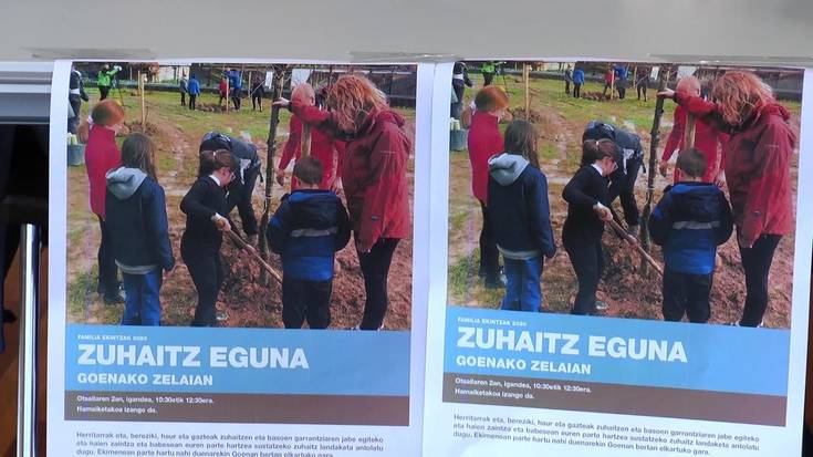 Zuhaitz eguna ospatuko da igandean