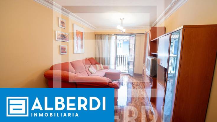 Alberdi Inmobiliaria: etxebizitza handia salgai Kale Nagusian