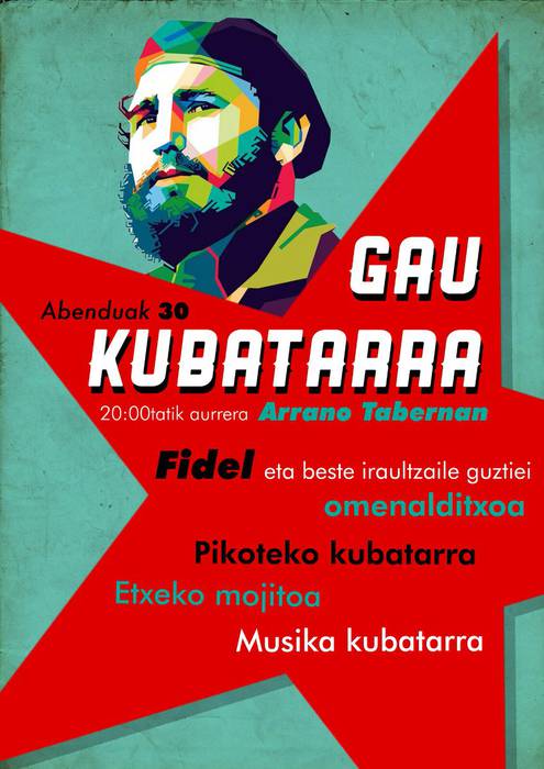 Gau Kubatarra ospatuko dute Arranon