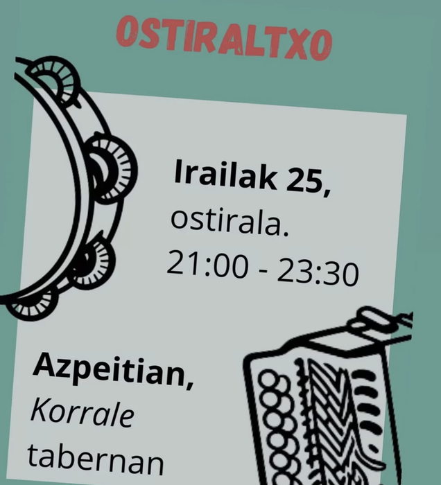Ostiraltxo egitasmoa