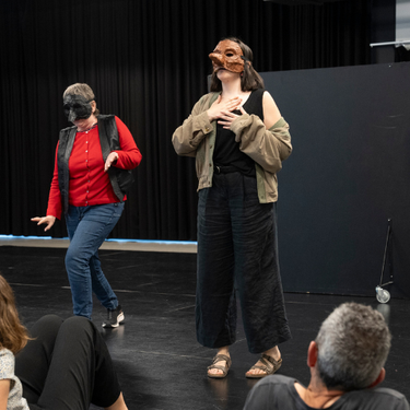 Helduen antzerki tailerreko proba saioa