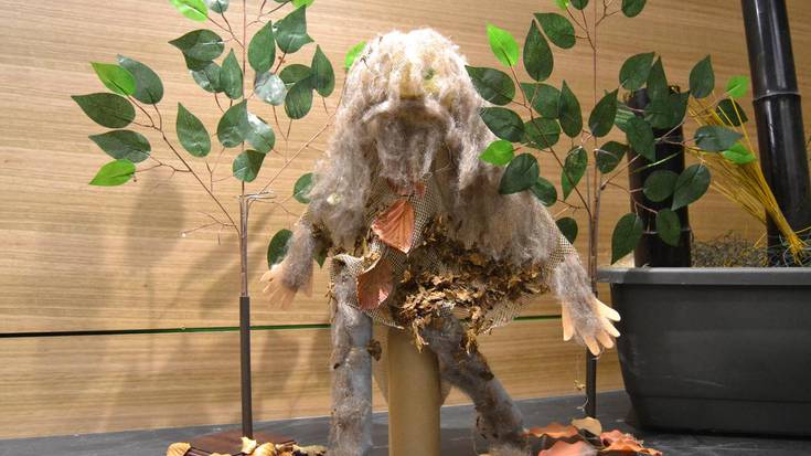 Iban Bergararen euskal mitologiako txotxongiloak, Sanagustineko erakusketa berrian