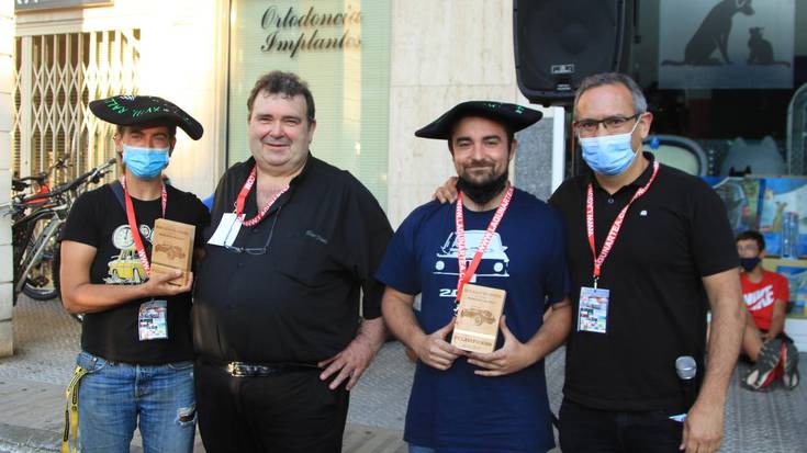Kristina Gonzalezek eta Iker Lorencek irabazi dute auto klasikoen XVIII. Azpeitia Hiria Rallya