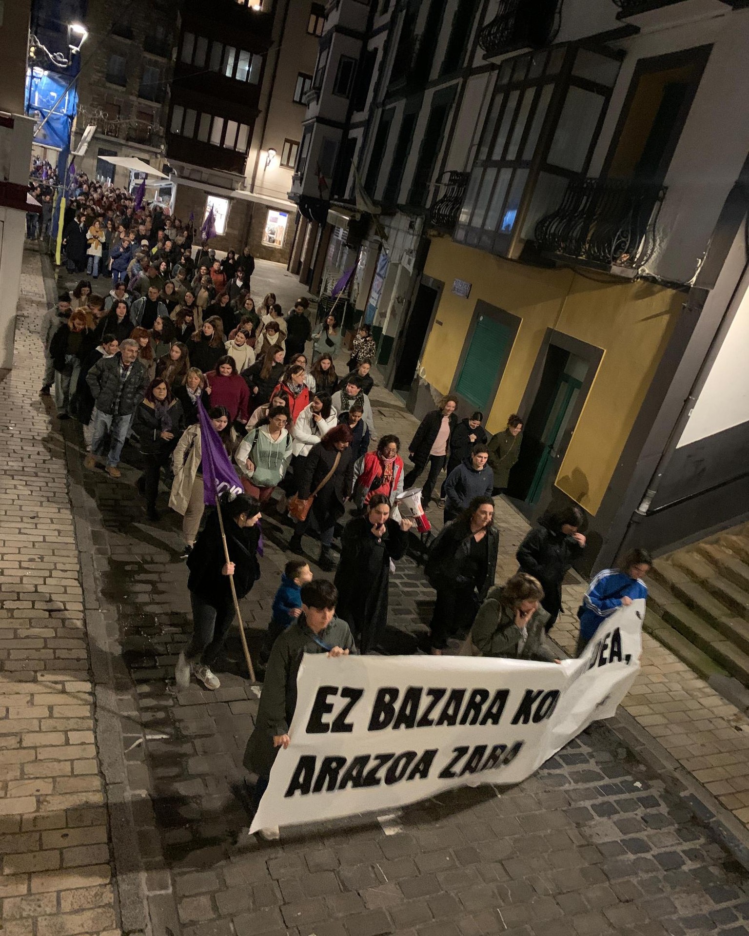 Manifestazioa egingo dute bihar, Indarkeria Matxistaren Aurkako Nazioarteko Egunean