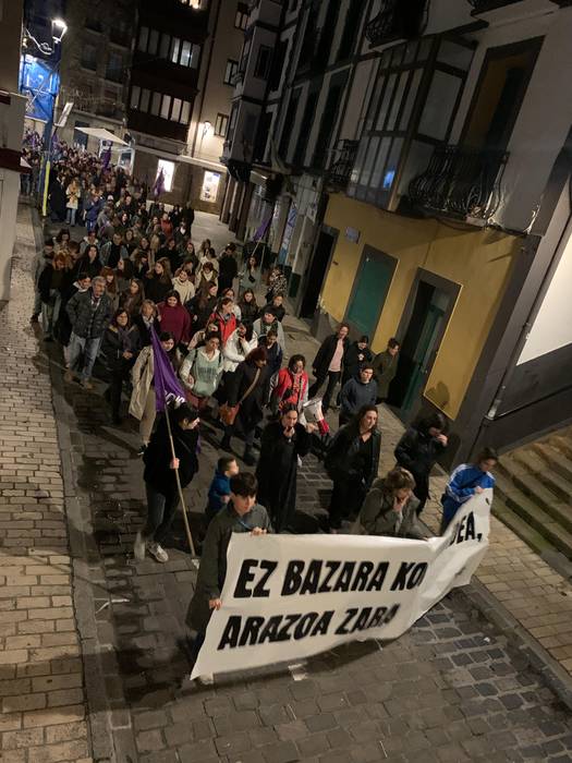 Manifestazioa egingo dute bihar, Indarkeria Matxistaren Aurkako Nazioarteko Egunean
