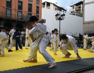 Ikasturte amaierako erakustaldia eskainiko dute bihar Kodaore judo taldekoek