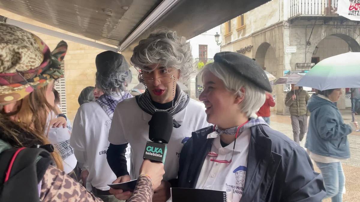 Ezohiko eran, baina betiko umorearekin hasi da Astelehen Karnabala