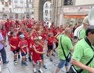 Festa giroan bukatu dituzte udal udalekuak