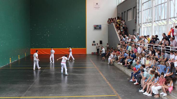 Final estuak eta emozioa Cesar Valverde pilota txapelketan