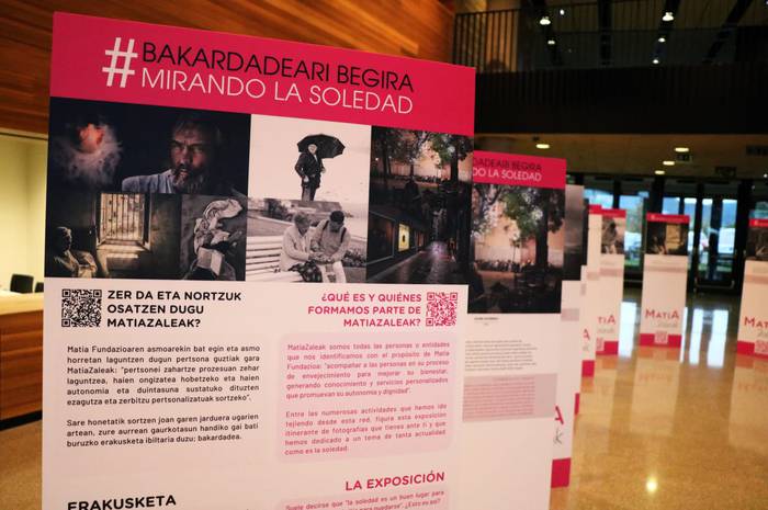 'Bakardadeari begira' erakusketa izango da ikusgai bihartik aurrera Etxebeltzen