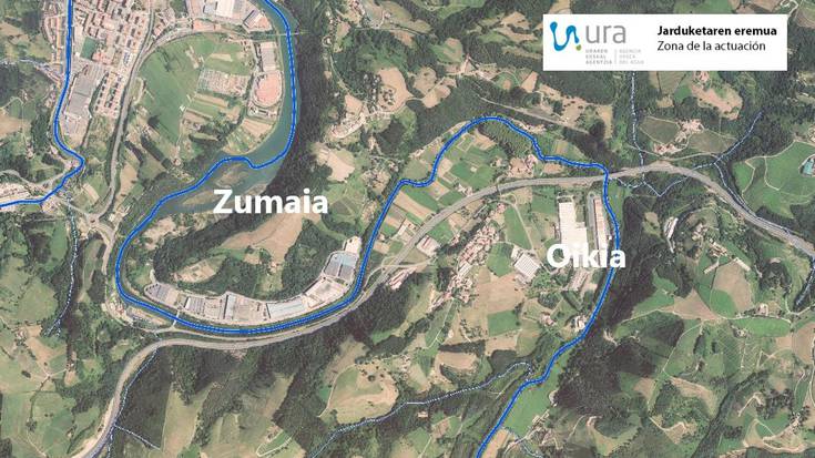 Oikiako hondakin urak biltzeko proiektua jendaurrean jarri du URA agentziak