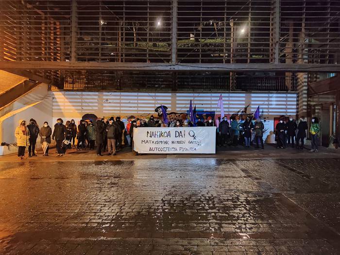 Marian Ibarluzearen hilketa matxistaren aurrean autodefentsa feminista aldarrikatu dute