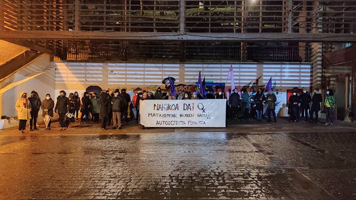 Marian Ibarluzearen hilketa matxistaren aurrean autodefentsa feminista aldarrikatu dute