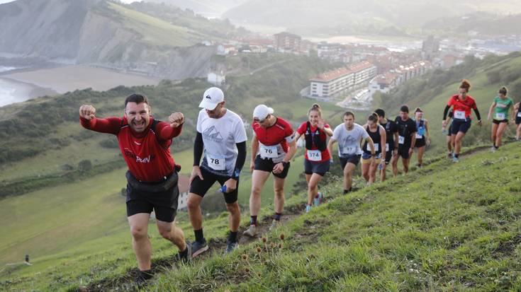 Zumaia Flysch Traila, argazkitan