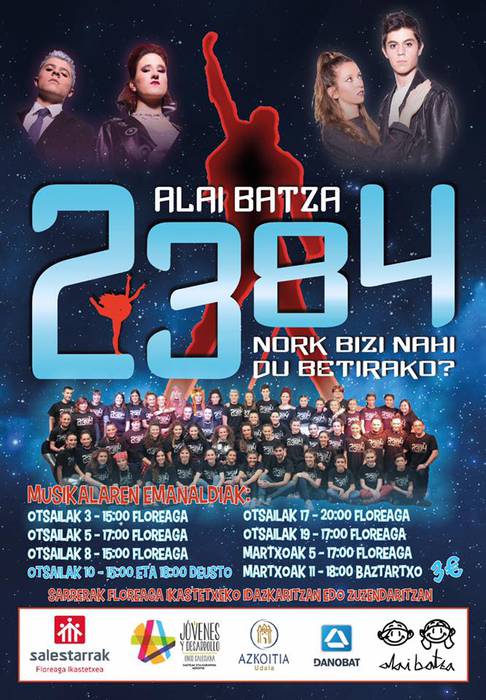 "2384, Nork Nahi Du Bizi Betirako?" antzerki musikala