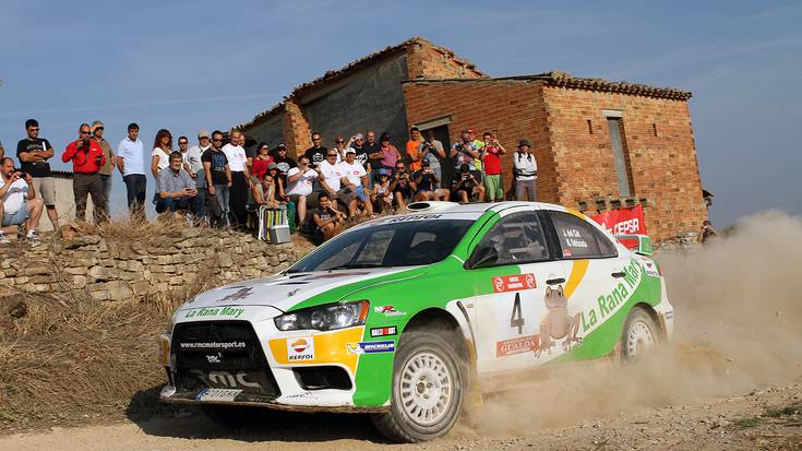 Jorge del Cid eta Nerea Odriozola bigarren Cerverako lurreko rallyan