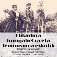 Hitzaldia: "Elikadura burujabetza eta feminismoa, eskutik"