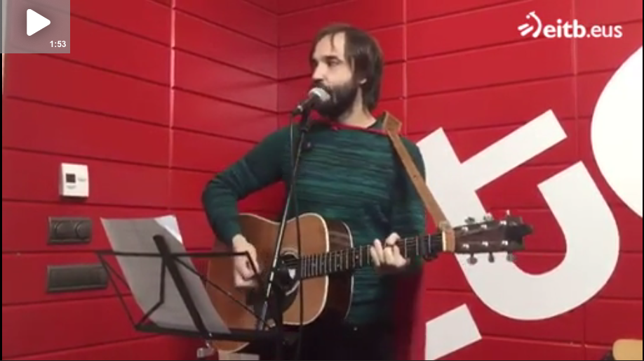 HARA! Iker Lauroba azpeitiarrez kantuan, Euskadi Gazteako 'Dida' saioan