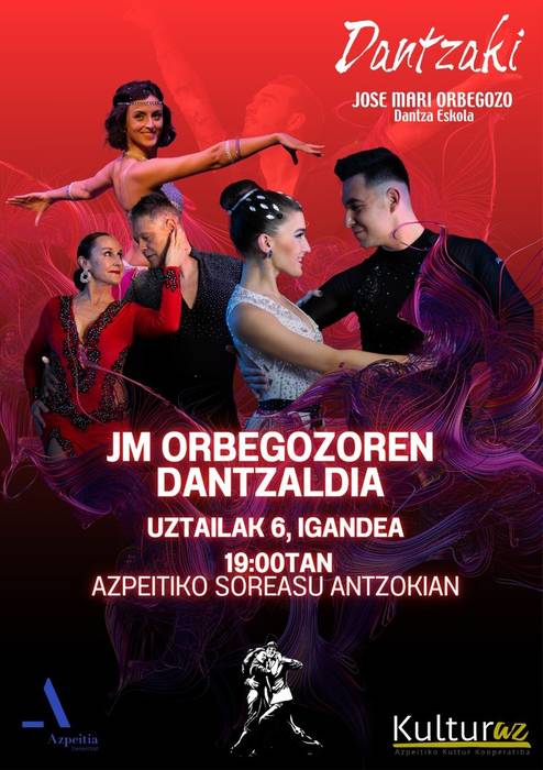 Azpeitia Dantzan: Dantzaki Jose Mari Orbegozoren dantza eskola