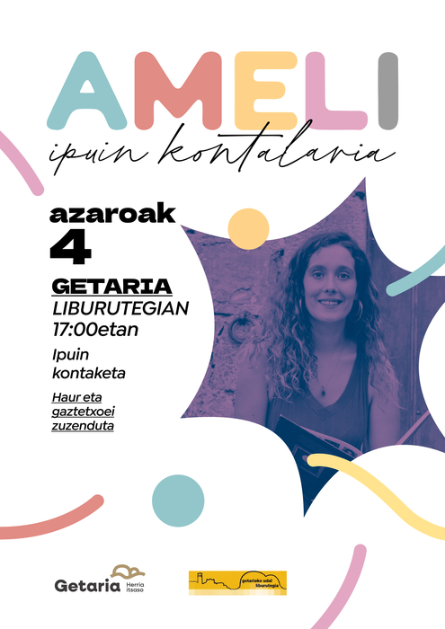 Ipuin kontaketa: Ameli ipuin kontalariaren saioa